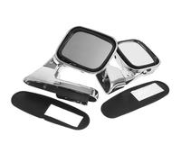 TOYANDONA Espejo Auxiliar de Punto Ciego para Coche 1 Par, Ajustable Gran Angular, Plástico Resistente a Impactos, Compatible Suv y Camiones, Mejora Visibilidad en Retroceso