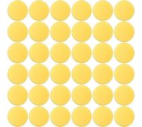 TOYANDONA Esponjas Faciales Redondas Amarillas Esponjas Suaves Ideales para Uso Diario para Paquete de 36 para Limpieza y Eliminación de Aceite Exceso