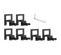 TOYANDONA Estabilizador Fácil Instalación Hierro para de Colchón Antideslizante y Negro Diseño Simple, Resistente al Desgaste de Madera para Marco de Cama