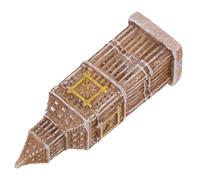 TOYANDONA Estatua Decorativa Arquitectura Metal Artesanal para Acuario y Regalo Cultural