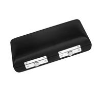 TOYANDONA Estuche Compacto De Cuero Para Boquillas De Flauta, Caja Protectora Ligera Para Cabezales De Flauta, Almacenamiento Portátil Adecuado Para Músicos y Principiantes