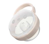 TOYANDONA Estuche Portachupetes Portátil con Gancho Caja de Almacenamiento Higiénica para Chupete de Contenedor Compacto para Viajes Diseño Panda Adorable y Práctico