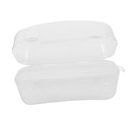 TOYANDONA Estuche Portátil para Máscaras de Buceo y Gafas de Esquí Caja Transparente de Plástico Resistente al Agua Accesorio para Deportes Acuáticos y Almacenamiento Seguro