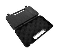 TOYANDONA Estuche Portátil Pequeño para Micrófono con Forro De Algodón Antirrayaduras, Caja Rígida De Plástico Ligera para Almacenamiento y Transporte Seguro Presentaciones y Grabaciones