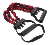 TOYANDONA Expansor de Pecho Ajustable Material Duradero de Plástico y Acero Bandas de Resistencia para Entrenamiento de Fuerza Adecuado para Ejercicios en Casa y Gimnasio