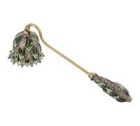 TOYANDONA Extintor de Velas Hogar Apagavelas Metálico de 17X6X45 CM Accesorio Seguro y Práctico para Apagar Mechas de Velas Aromáticas Aromaterapia 130 G