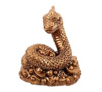 TOYANDONA Figurilla de Serpiente de Resina Realista Decorativa Modelo Falso para Enseñanza Ligera y Detallada Adorno para Oficina Hogar y Estanterías Decoración Original y Llamativa
