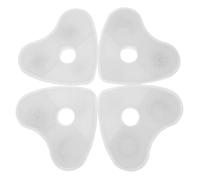 TOYANDONA Filtro de Repuesto para Dispensador de Agua Forma de Corazón para Mascotas 4 Unidades Filtro de Carbón Activado y Alta Concentración de YODO Compatible Fuente de Agua para Gatos