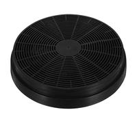 TOYANDONA Filtros Filtro de Ventilación Circular Campana Extractora Cata de Plástico Negro Compatibilidad y Bloqueo de Humo para Campana de Cocina