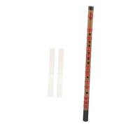 TOYANDONA Flauta de Bambú Tradicional Fácil de Aprender y Afinar para Principiantes Película y Diseño Exquisito Instrumento Musical Chino para Estudiantes