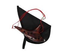 TOYANDONA Flauta De Cerámica Ardiente Instrumento Ocarina De Cerámica Pequeños Instrumentos Flauta De Juguete Instrumentos Musicales Para Adolescentes Instrumento Para Arcilla Coffee