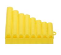 TOYANDONA Flauta de Pan 8 Agujeros en Do, Instrumento Musical Tradicional de Plástico, Flauta de Juguete Educativa Portátil para Principiantes, Adecuado para Clases y Aprendizaje Musical