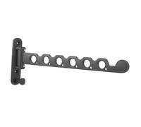 TOYANDONA Foldable Laundry Drying Rack with Wall Mounted Space-Saving Clothes and Towel Hanging Rod For Indoor Balcony and Bedroom Sturdy Foldable Design with Strong Load Bearing