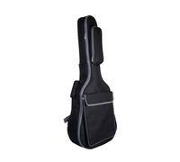 TOYANDONA Funda Acolchada para Guitarra Acústica de 41 Pulgadas Doble Correa Mochila, Bolsa Protectora Negra de Algodón Grueso para Transporte Seguro y Cómodo de Instrumentos Musicales
