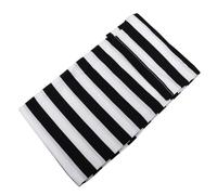 TOYANDONA Funda De Cochecito De Con Rayas Blancas y Negras Poncho De Chal De Lactancia Para Bebe Delantal De Pelo Paño De Lactancia Paseante Carrito De Compras
