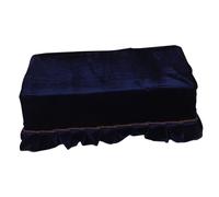 TOYANDONA Funda Para Banco De Piano Con Macramé: 60 X 40 Cm, Elástica, Para Un Solo Asiento. Protector Tapizado, Antideslizante Y Elástico. Funda De Plisado Lavable.
