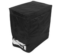 TOYANDONA Funda Protectora para Refrigerador Exterior de 5 Pies Cúbicos Tejido Oxford Resistente 210D, Cremallera, Ventilación y Ajuste Seguro para Congeladores Verticales en Interiores y