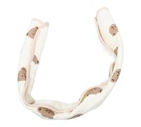 TOYANDONA Funda Protectora Semicircular para Asa del Cochecito de Ñiño, Almohadilla Absorbente de Poliéster Antideslizante, Cubierta para Reposabrazos, Adecuado para Salidas y Aventuras