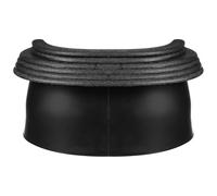 TOYANDONA Fundas de Bolsillo de Plástico Negro Práctico Fácil Instalación 6 Incluye 4 Esquinas y 2 Laterales para Mesa de Billar Adecuado para Hogar o Bar