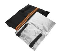 TOYANDONA Fundas para Grifos de Exterior 2 Piezas Cubierta Aislante Oxford Resistente al Agua y Congelación Protector Térmico para Jardín y Mangueras Protección contra Heladas y Frío