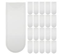 TOYANDONA Fundas Protectoras para Brochas de Maquillaje 100piezas Bolsa Cosmética de Plástico Resistente al Agua y Polvo para Organizar en Baños y Fiestas