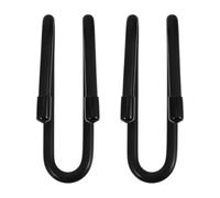 TOYANDONA Gancho de Pared para Tabla de Surf y Monopatín, Soporte Metálico Placa Deslizante, Adecuado para Colgar en Talleres o Casas, Incluye 2 Ganchos Resistentes