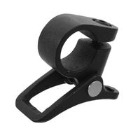 TOYANDONA Gancho para Patinete eléctrico, Percha Plegable de aleación de | Gancho para timbre de manillar para patinete, compatible con Xiaomi M365, 1S, PRO, gancho para colgar timbre, bocina,