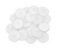 TOYANDONA Ganchos Adhesivos Transparentes para Techo 50 Unidades Grandes de 3 CM sin Taladro Alta Resistencia para Colgar Farolillos y Decoraciones sin Marcas ni Residuos