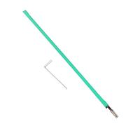 TOYANDONA Gh05 - Barra de Armadura de Guitarra de 375 Mm con Ajuste Bidireccional de Acero Color Verde Oscuro para Fabricación Y Reparación de Guitarras