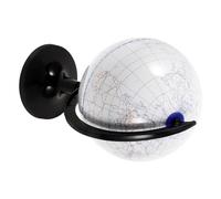 TOYANDONA Globo Terráqueo para Colorear DIY 14.2 Cm, Modelo Borrable de Globo Terráqueo Educativo sin Diseño, Manualidad Decorativa para Enseñanza Geográfica y Aprendizaje Infantil