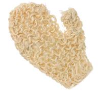 TOYANDONA Guante Exfoliante de Cáñamo Sisal 1 Pieza Manopla de Baño Reutilizable para Cuidado Corporal Exfoliación Suave para Ducha y Spa Herramienta Natural para Piel Renovada