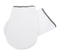 TOYANDONA Guantes de Cera Terapéutica para Manicura, de Tela de Felpa Ligera Que Retiene el Calor, Ideales para Salón y Nail Art, 1 Par