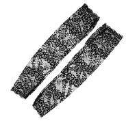 TOYANDONA Guantes sin Dedos para Mujer, Mangas de Brazo de Verano Protección Solar, Diseño Floral Elegante, Fabricados en Poliéster, para Conducción y Uso en Exteriores