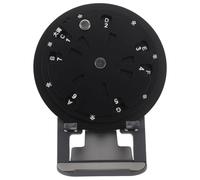 TOYANDONA Guitarra Círculo de Quintas Disco de Teoría Musical con Perilla Giratoria de Aleación de Aluminio Herramienta Portátil para Entrenamiento de Acordes y Melodías Ayuda Didáctica para