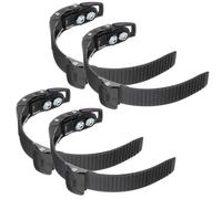 TOYANDONA Hebillas para Patines Infantiles 4 Piezas Correas de Hebilla de Repuesto de Plástico Ajustables para Patines en Línea Hielo Accesorios para Patinaje de Mejora Estabilidad y