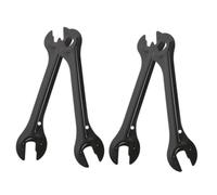 TOYANDONA Herramienta de Reparación para Bicicletas de Llave Metálica para Eje de Rueda Desmontaje y Montaje de de Negras Duradera y Práctica para Profesionales y Aficionados