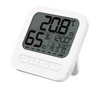TOYANDONA Higrómetro Digital de Alta Precisión para Interior con Pantalla LCD Multifunción Indicador de Temperatura y Humedad para Hogar Habitación de Oficina y Jardín