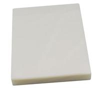 TOYANDONA Hojas de Película Laminada Transparente Plástico Resistente Beige para 100 Sello Hermético y Protección Fotos y Tarjetas para Documentos