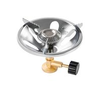 TOYANDONA Hornillo Gas Portátil Acero Inoxidable Quemador Alta Eficiencia para Camping Exterior Picnic Senderismo Grupo Múltiples Personas
