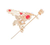 TOYANDONA Horquilla Pelo Estilo Chino Retro Diseño de Grulla Dorada Palillo de Pelo Chino Decorativo para Cabello Accesorio Tradicional para Peinados de Mujer y Niña Adecuado para