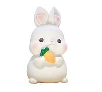 TOYANDONA Hucha de Cerdito de Diseño Adorable y Resistente para Alcancía Grande Forma de Conejo de Pascua Regalo Seguro y Decorativo para Cumpleaños y Casa