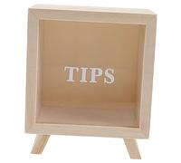 TOYANDONA Hucha Irrompible para Niños Caja De Ahorro Transparente con Ventana Decorativa Tarro De Propinas para Hogar Y Regalos Familiares 5.5 Pulgadas