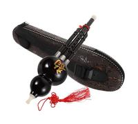 TOYANDONA Hulusi de Resina Tono C Desmontable Flauta para Principiantes Instrumento Musical Étnico Incluye Caja Protectora para Viajes y Presentaciones