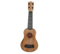 TOYANDONA Instrumento Musical Mini Ukelele Acústico De Plástico Seguro 38 Cm Para Principiantes Niños y Adultos Método Sencillo Para Tocar Melodías