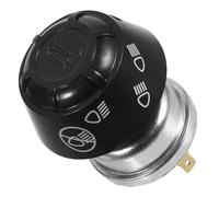 TOYANDONA Interruptor de Botón Pulsador para Tractor, Interruptor de Bocina Metálico Resistente, Pieza de Repuesto para Luces y Bocina, Accesorios para Maquinaria Agrícola, Estilo Aleatorio