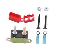 TOYANDONA Interruptor de Circuito Automático con Cubierta Protectora para Coche Camión Autocaravana y Batería Reinicio Térmico y Protección contra Sobrecarga