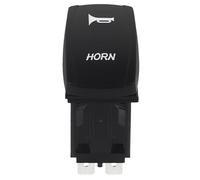 TOYANDONA Interruptor de Palanca LED para Bocina de Barco y Coche Resistente Fácil Instalación Plástico Duradero para Uso Marino y Automotriz Botón de Interruptor Estanco para Yates