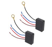 TOYANDONA Interruptor de Sensor Táctil Negro 2 Piezas con Módulo de Regulación de Intensidad de 4 Niveles y Control Táctil para Lámpara de Mesa para Dormitorio o Estudio