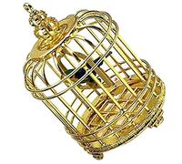 TOYANDONA Jaula Decorativa Miniatura para Jaula De Casa Miniatura Accesorio Paracoración Muñecas para Canarios y Agapornis