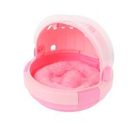 TOYANDONA Jaula Portátil para Pájaros para Loros y Conures Jaula De Viaje con Percha para Pájaros para Viajes o Cuidado Casa